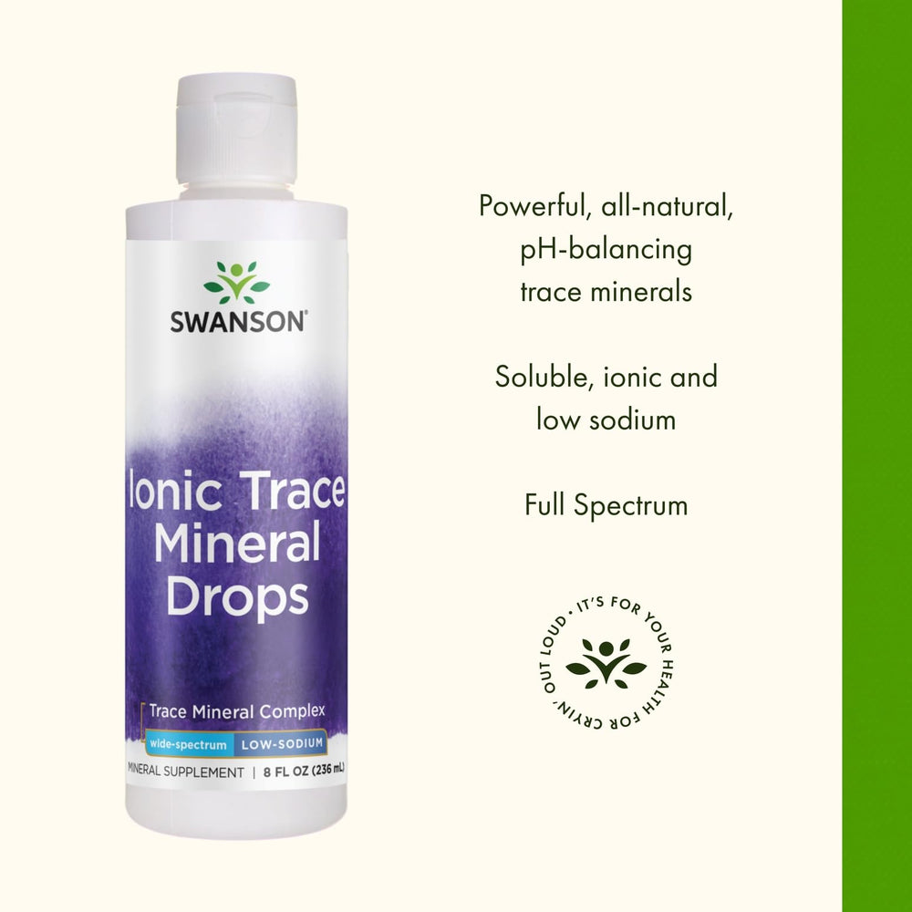 Swanson Concentrace dropper dispense enables precise mineral dosing