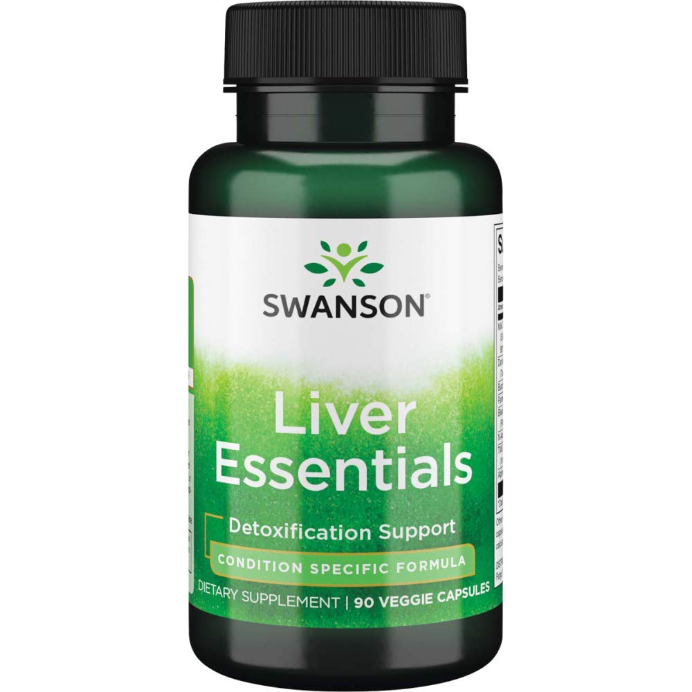 Swanson COND Liver Essentials bottle front view for daily supplement routine