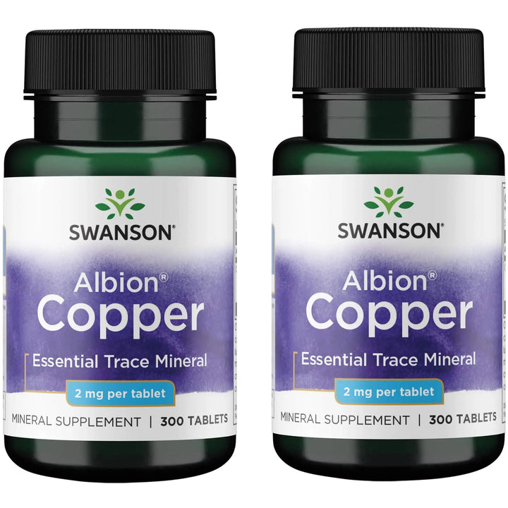 Swanson Copper Antioxidant bottle front highlighting daily immune support potential
