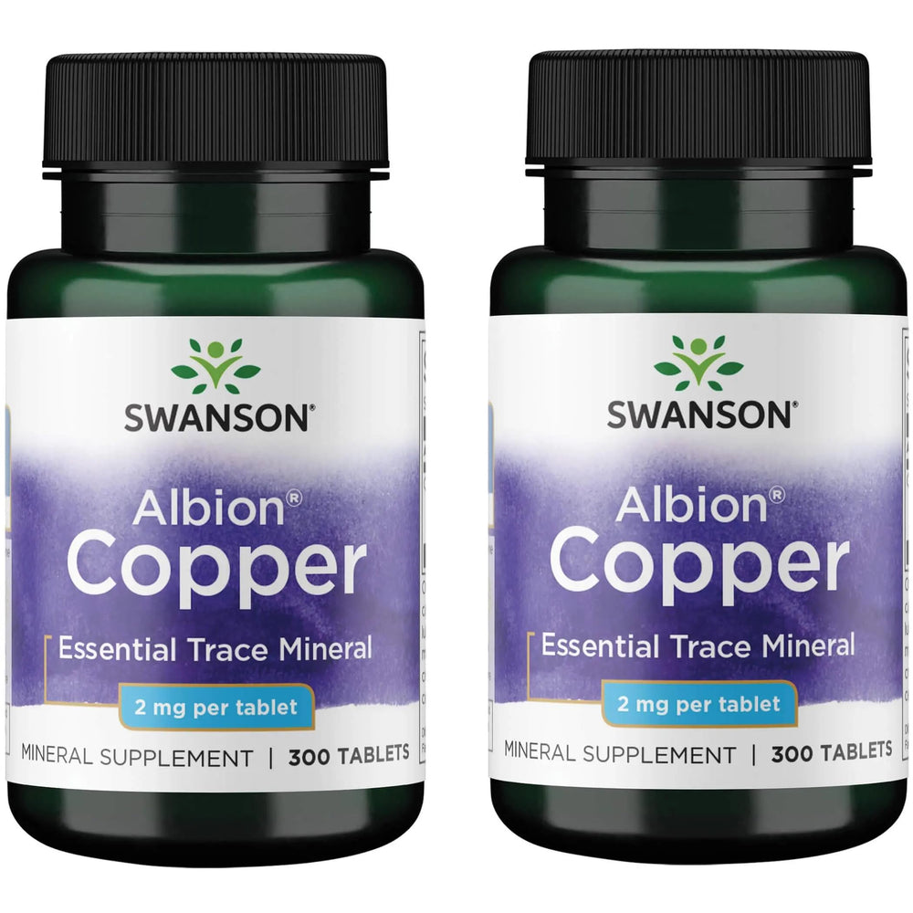 Swanson Copper Antioxidant bottle front highlighting daily immune support potential