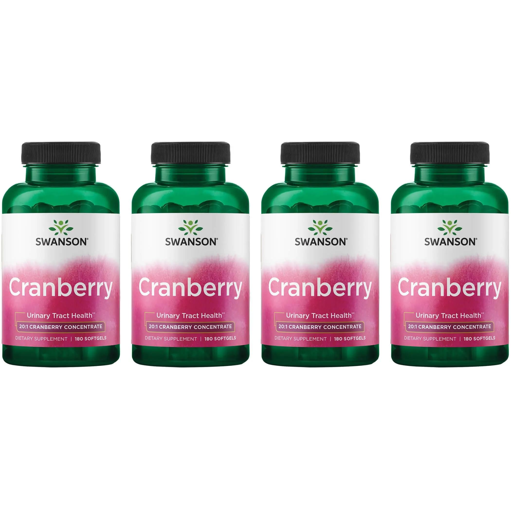 Swanson Cranberry softgels for urinary tract support in daily routine