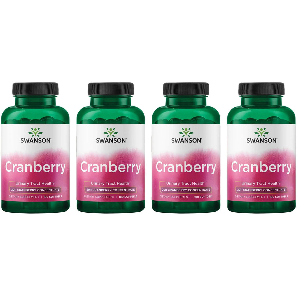 Swanson Cranberry softgels for urinary tract support in daily routine