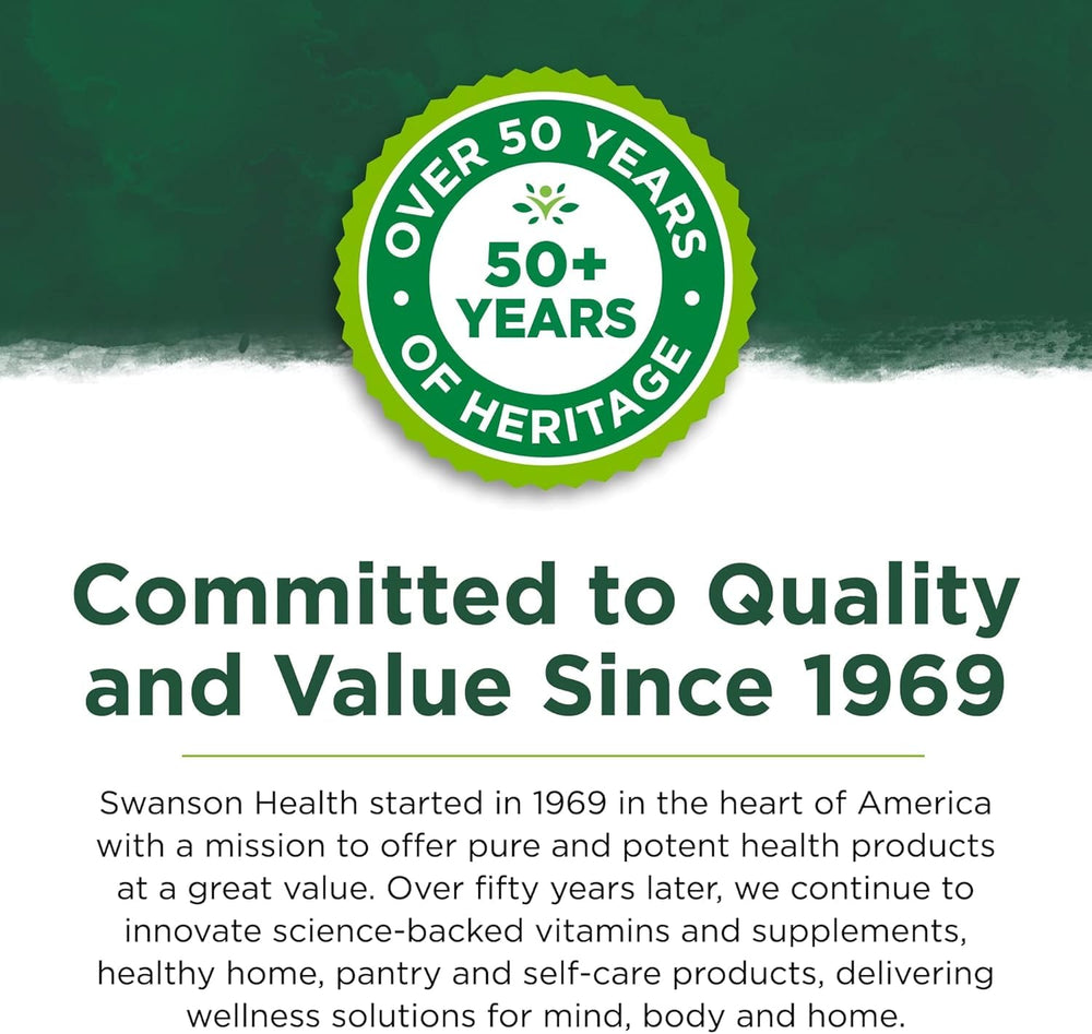 Swanson Creatine Monohydrate 1kg packaging suggests long-lasting servings.