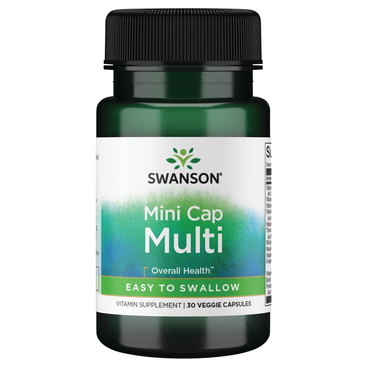 Swanson Daily Multivitamin bottle front for daily wellness support