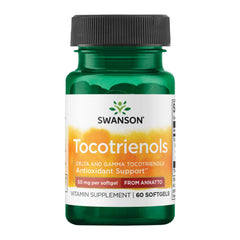 Swanson Deltagold Tocotrienols bottle with annatto-based formula for daily support
