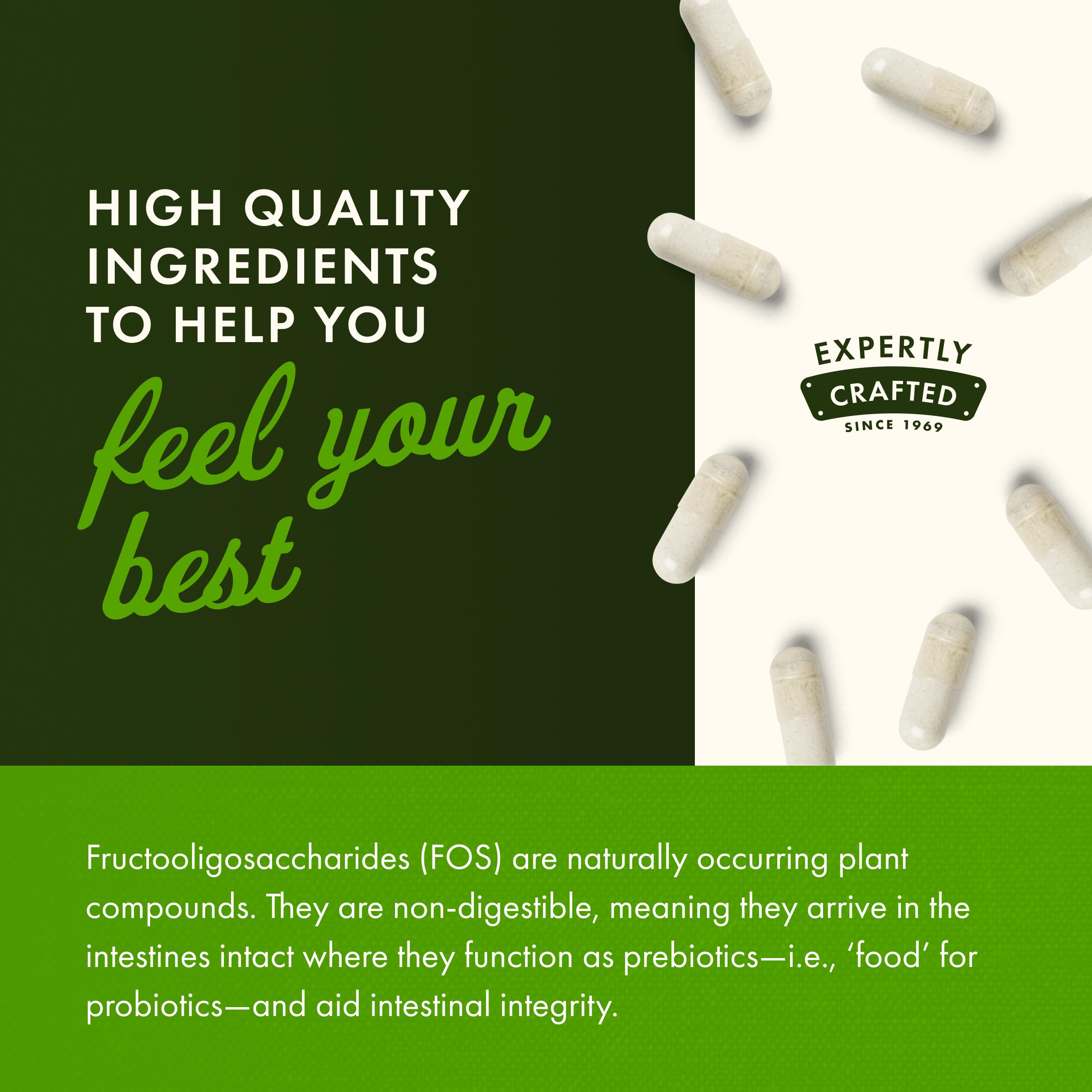 Swanson 60 veggie capsules suggest convenient daily probiotic routine.