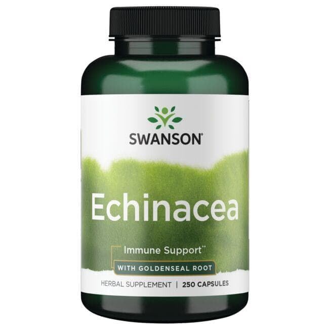 Swanson Echinacea with Goldenseal packaging on a clean shelf