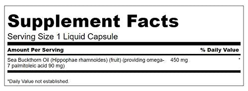 Swanson EFA Omega-7 Oil capsules close-up highlighting liquid-filled softgels.