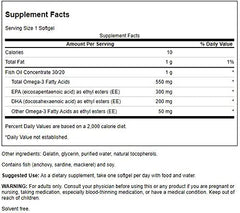 Closeup of Swanson EFA Super EPA softgels for daily omega-3 support.