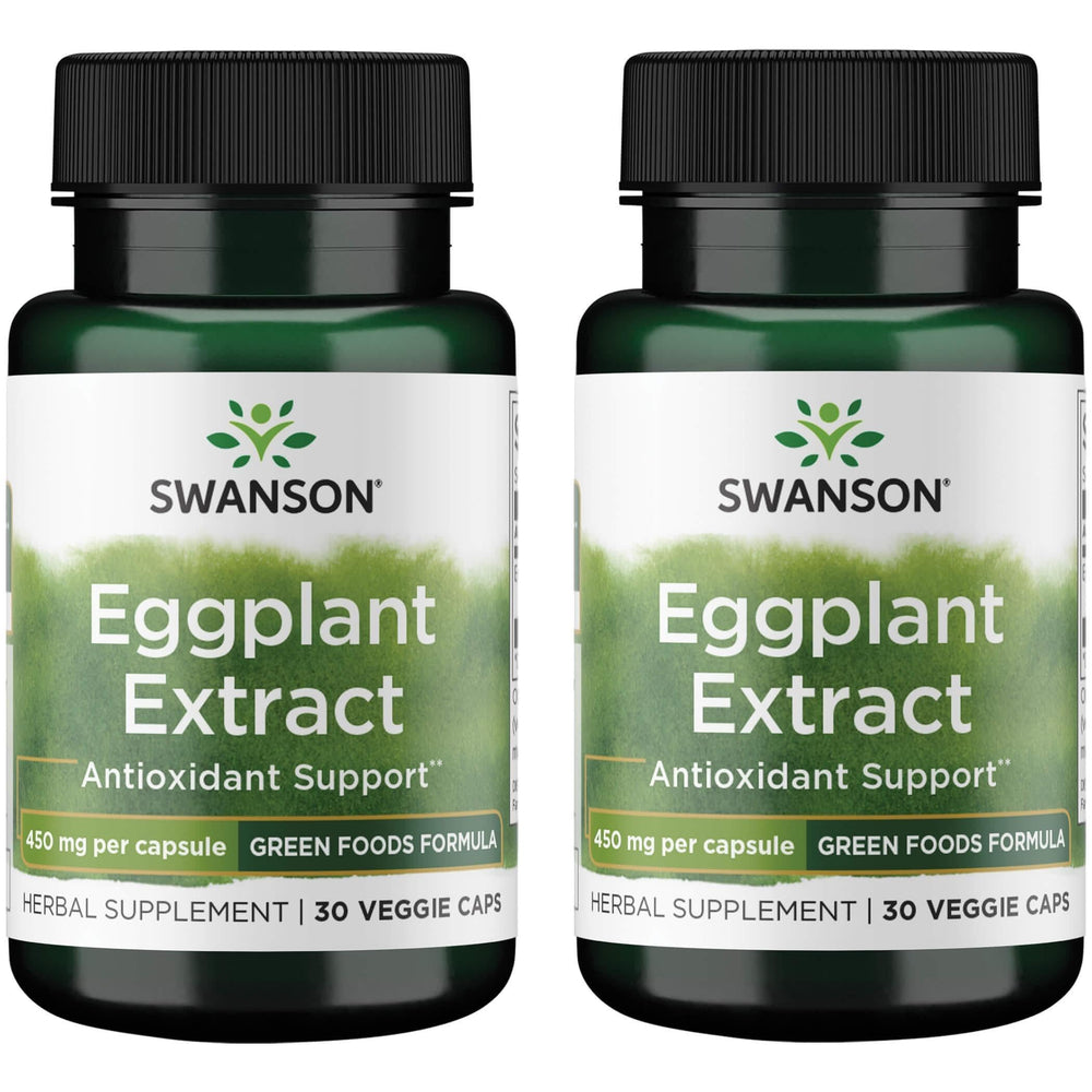 Swanson Eggplant Extract 20:1 capsules for daily wellness