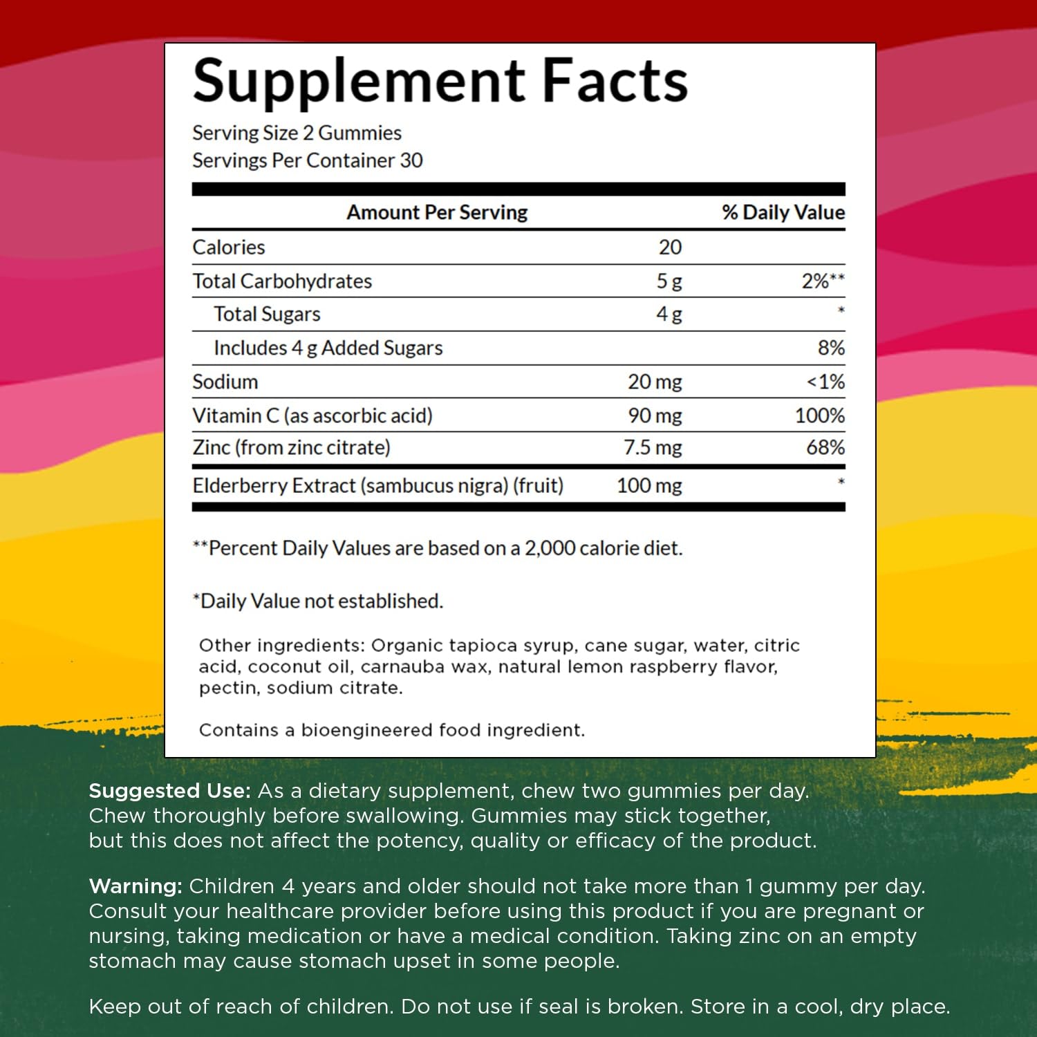 Swanson elderberry gummies lemon raspberry visuals suggest tasty immune-friendly ritual.