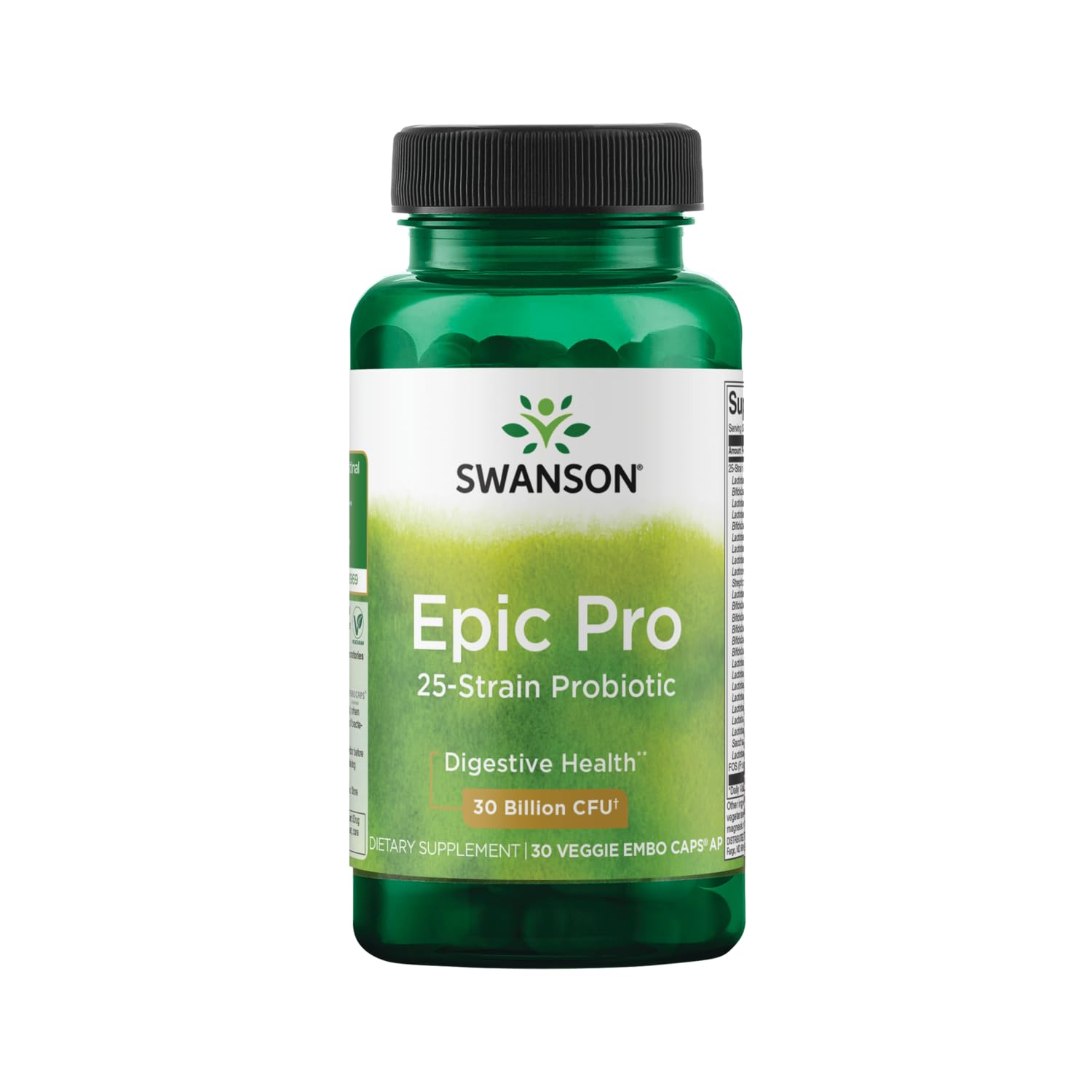 Swanson Epic-Pro DRcaps capsules ready for daily digestive support