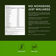 Swanson Epic-Pro ingredients panel highlights probiotic strains and prebiotic FOS