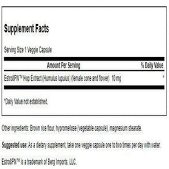Swanson Estro8Pn vegetarian capsules arranged for easy daily use and swallowing