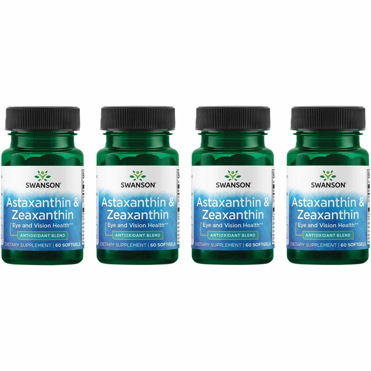 Swanson eye-health bottle shows the antioxidant blend for daily eye support