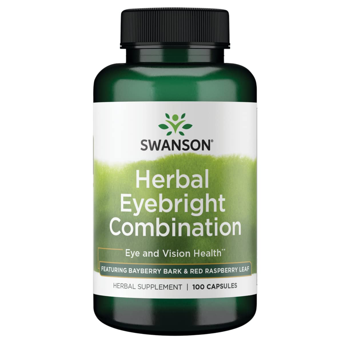 Swanson Eyebright Combination bottle front view for daily eye support and seasonal comfort
