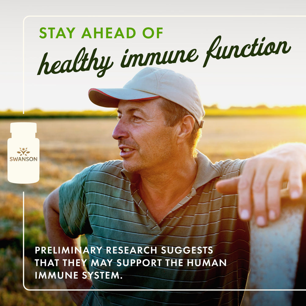 Swanson Fucoidan capsules in hand illustrate daily wellness use.