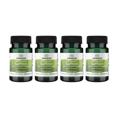 Swanson Full Spectrum Saffron bottle front with premium Spanish stigmas for mood support.