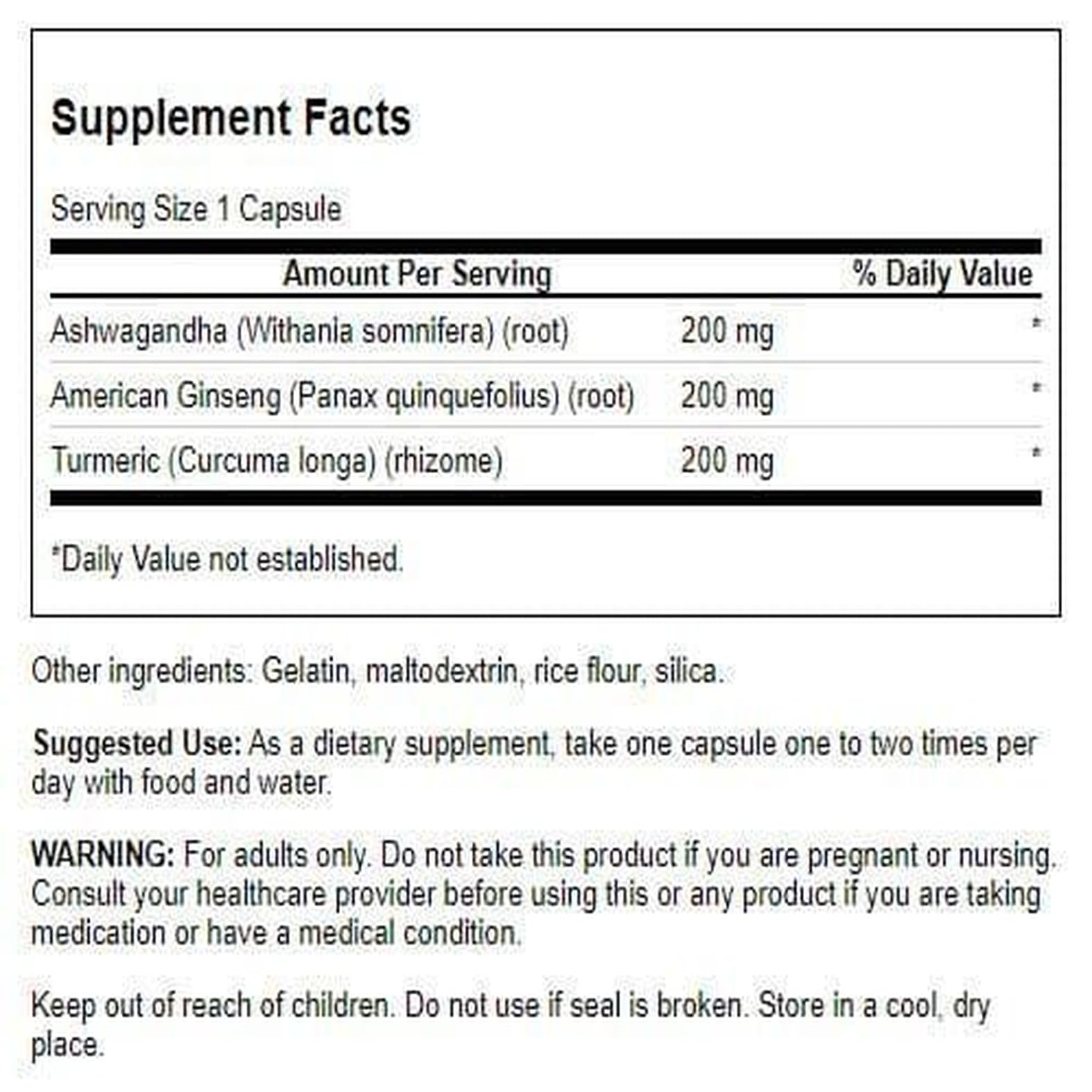 Swanson capsules ready for convenient daily supplementation.