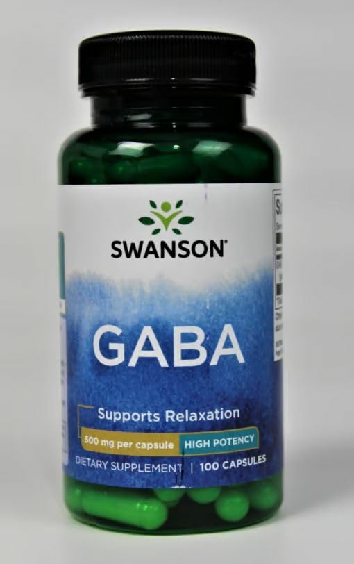 Swanson GABA for daily use supporting a balanced mind and smoother sleep.