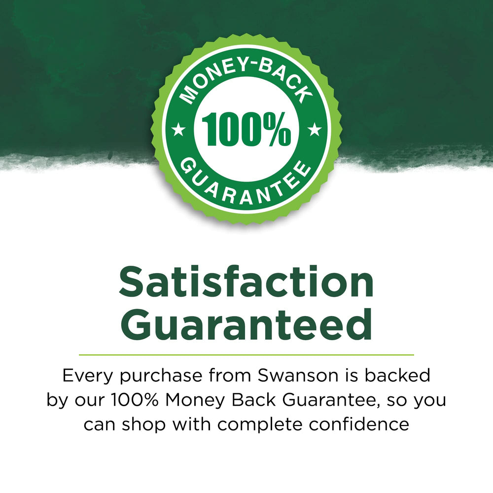 Swanson GMP-certified facilities illustrating quality assurance