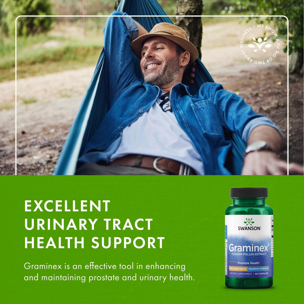 Quality testing and GMP badge on Swanson supplement packaging