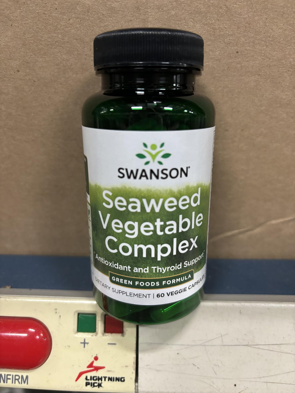 Swanson GRN Seaweed Vegetable CMPLX seaweed imagery conveys natural sea-vegetable blend.
