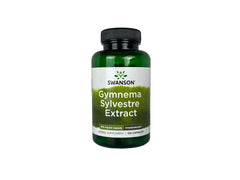 Swanson gymnema sylvestre extract bottle close-up highlighting healthy choice support