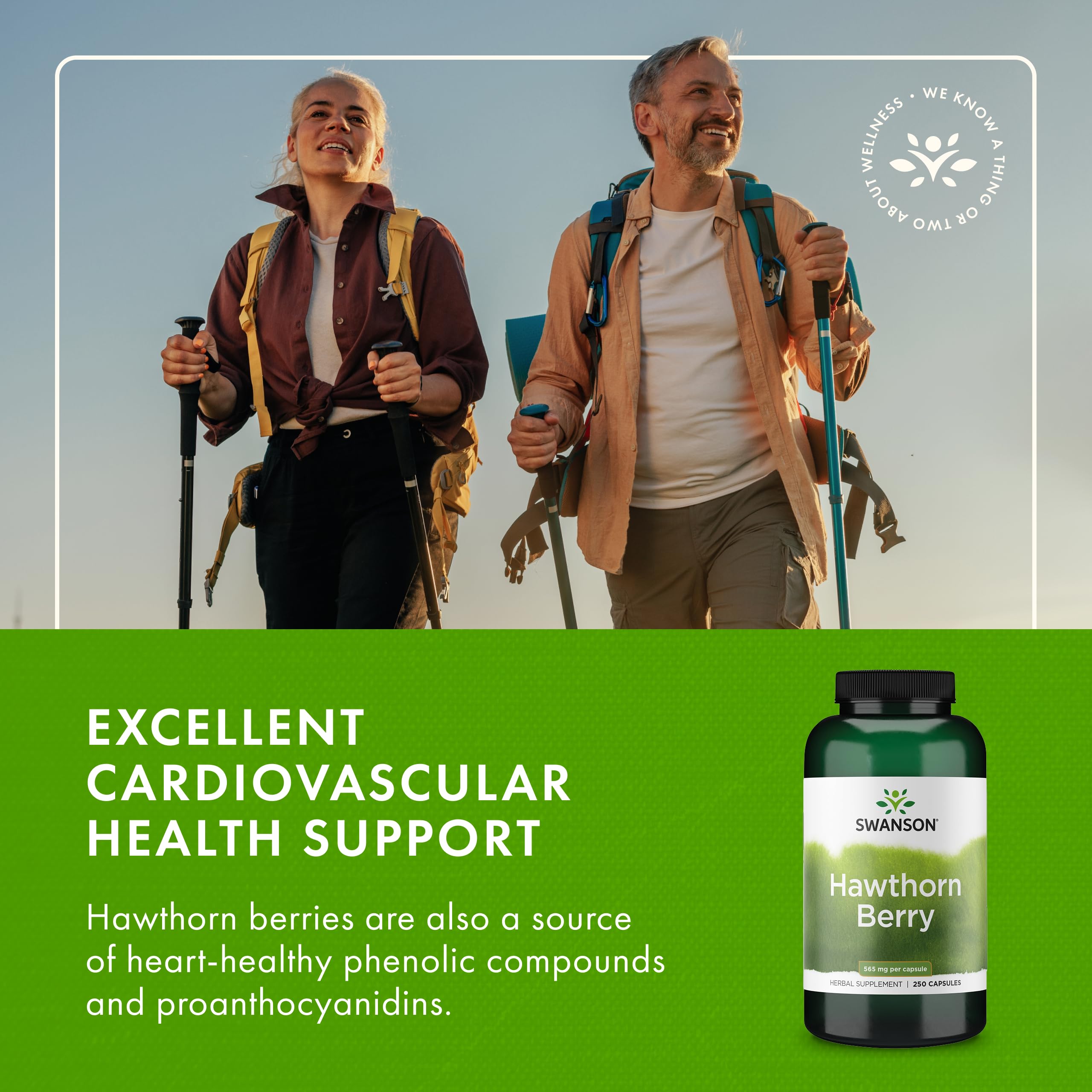 Pouring Hawthorn Berry capsules for easy daily dosing