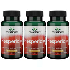 Swanson Hesperidin 500 mg bottle front view with potential antioxidant support.