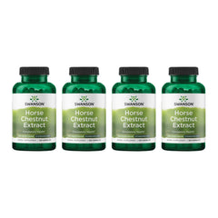 Swanson Horse Chestnut bottle showing standardized aescin content for circulation support