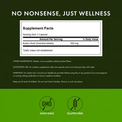 Swanson Kudzu Root capsules for convenient daily use in a wellness routine.