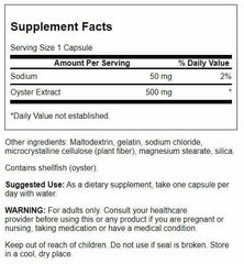 Swanson Kyoto Oyster Extract capsules arranged for easy daily supplementation.