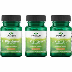 Swanson L. Plantarum bottle with capsules promotes digestive balance.