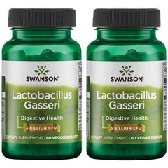 Swanson Lactobacillus Gasseri bottle front with probiotic strength
