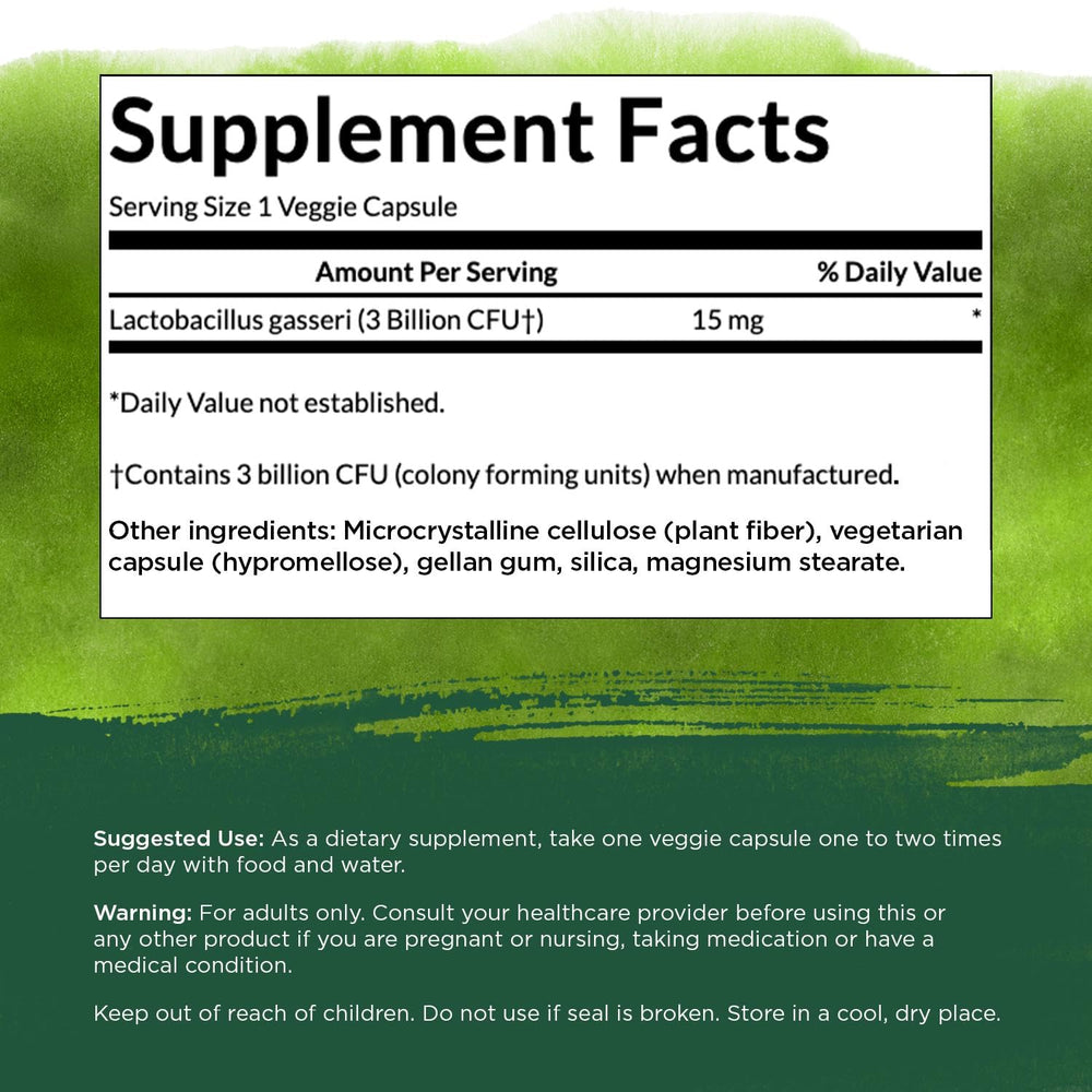 Swanson probiotic capsules ready for daily routine