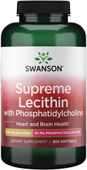 Swanson bottle front packaging showing product name and softgels benefit