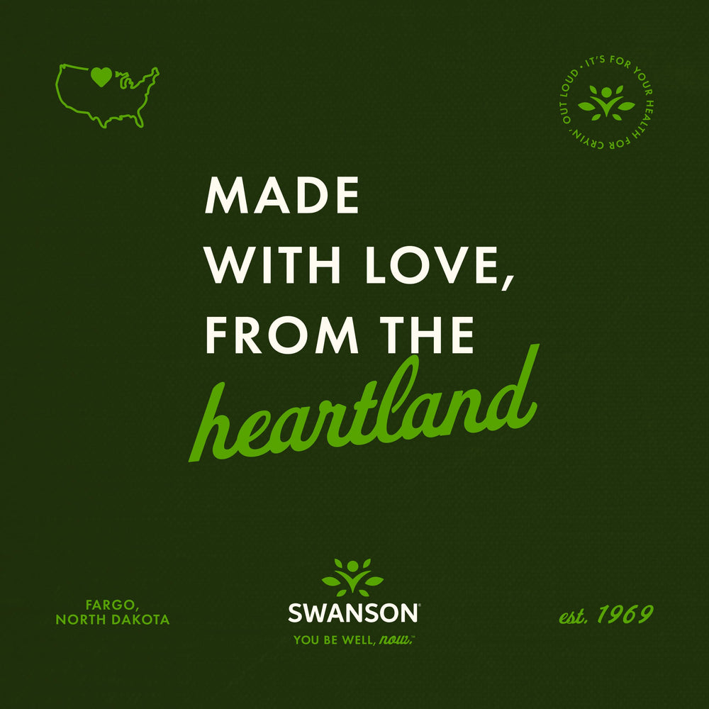 Brand logo visible on Swanson Lion's Mane bottle