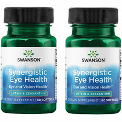 Swanson Lutein & Zeaxanthin synergistic eye health bottle for daily eye support