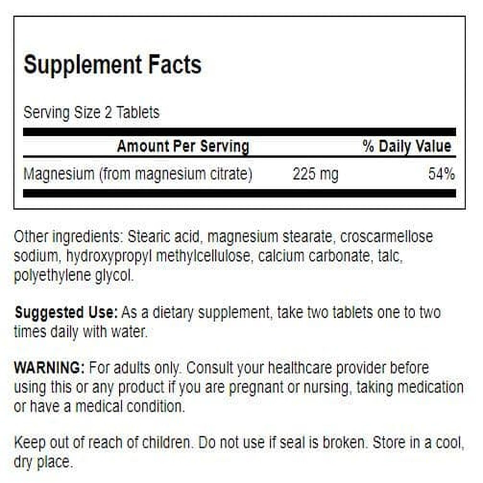 Swanson Magnesium Citrate capsule closeup highlighting core mineral benefits for vitality