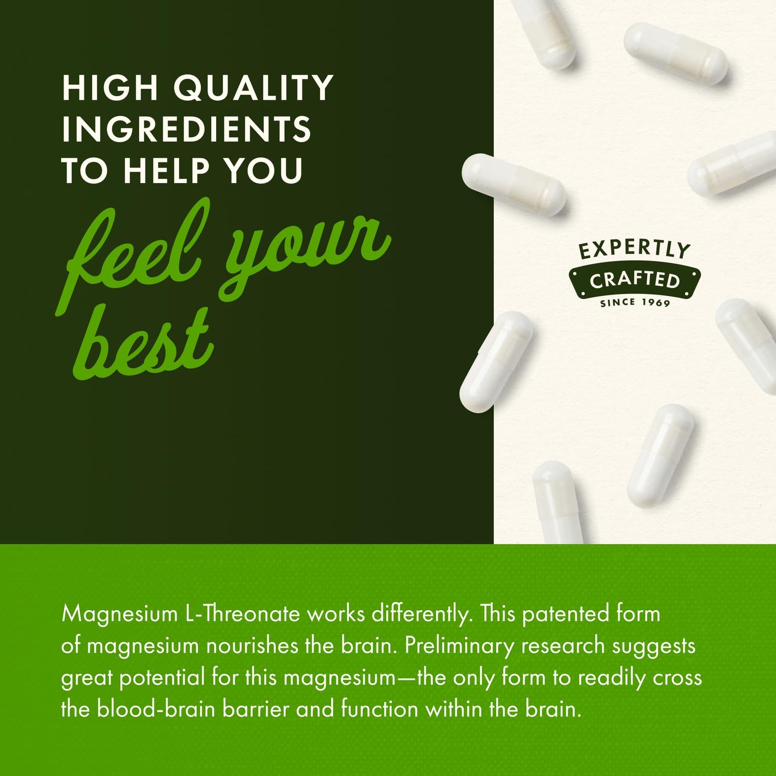 Swanson Magnesium L-Threonate daily routine scene suggests easy supplementation