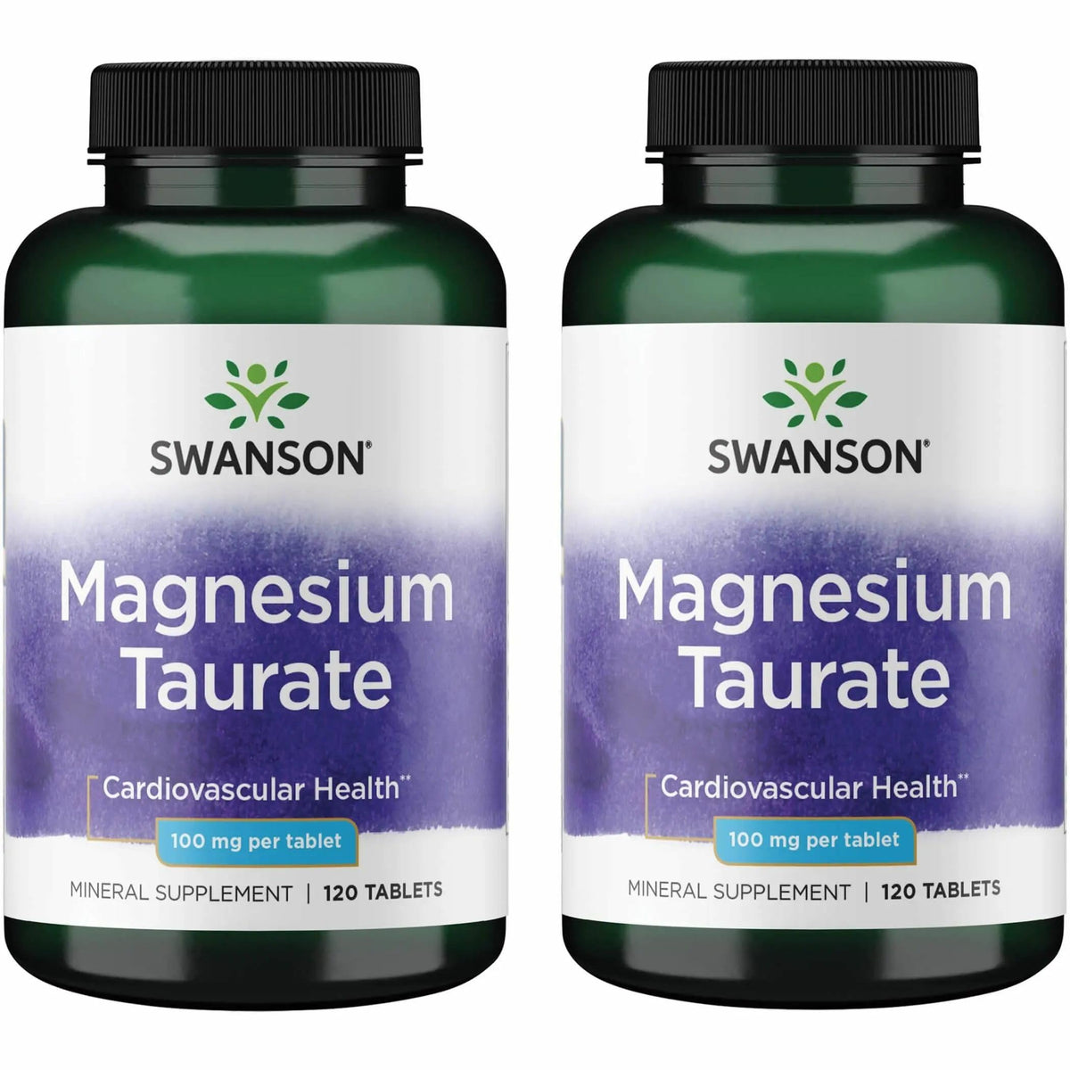 Swanson Magnesium Taurate bottle on shelf for daily mineral support