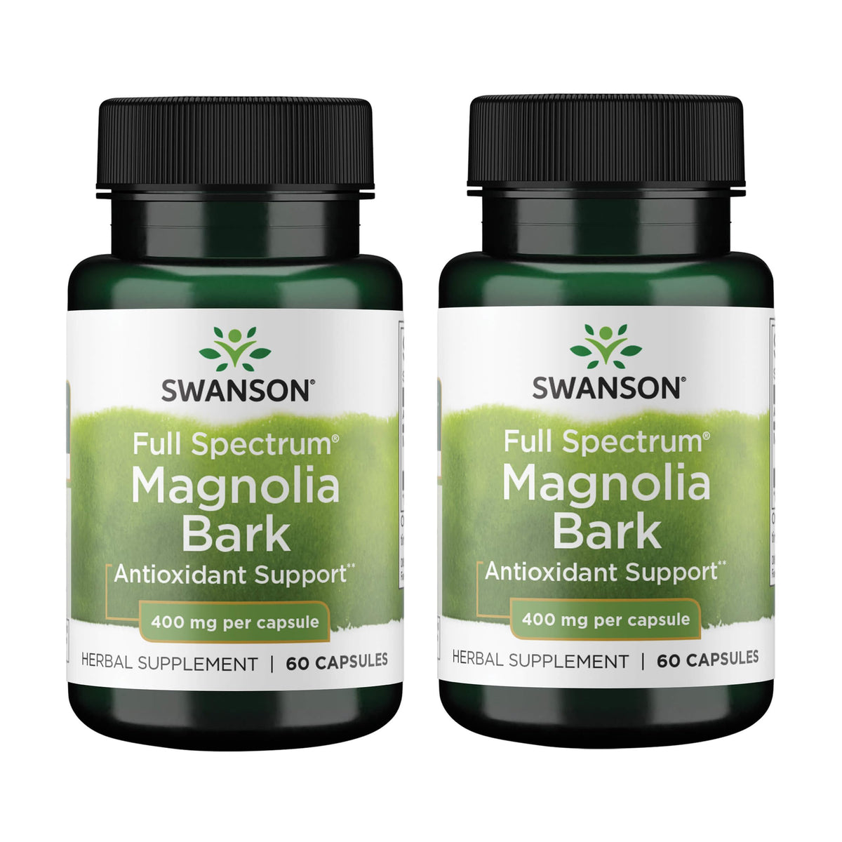 Swanson Magnolia Bark capsules bottle supports daily wellness and ease of use.