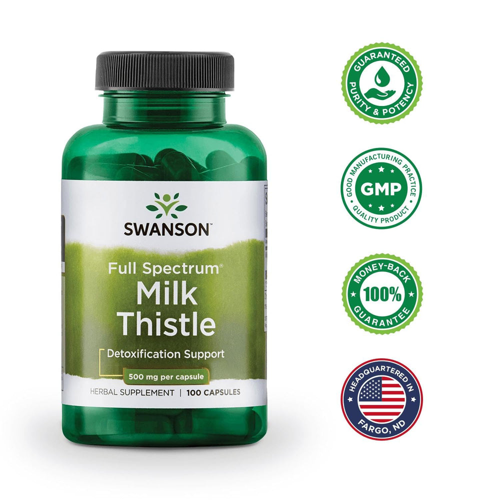 Swanson Milk Thistle supports a simple daily routine