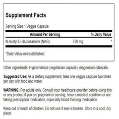 Swanson N-Acetyl D-Glucosamine bottle ready for daily joint and digestive wellness.