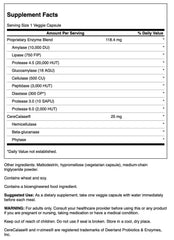 Swanson N-Zymes capsules close-up highlighting vegetarian enzymes for digestion.