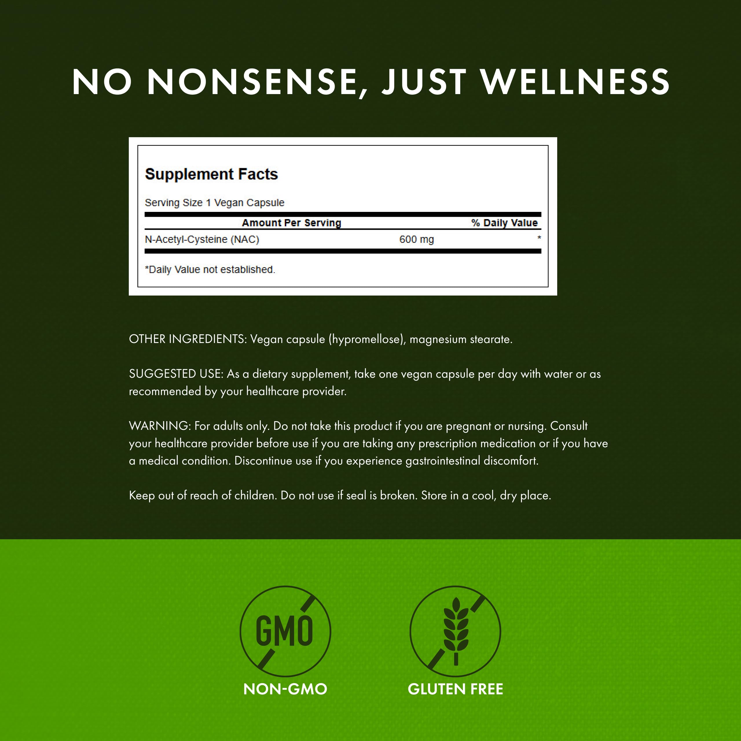 Swanson NAC capsules close-up illustrating capsules ready for daily antioxidant support