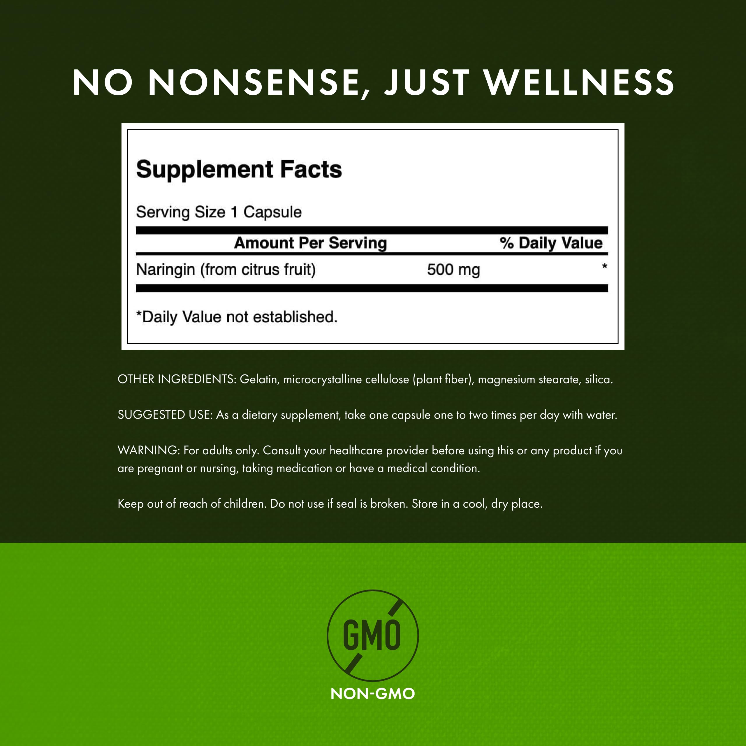 Swanson Naringin capsules array for daily citrus bioflavonoid support