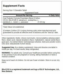 Strawberry-flavored chewable probiotic tablets from Swanson