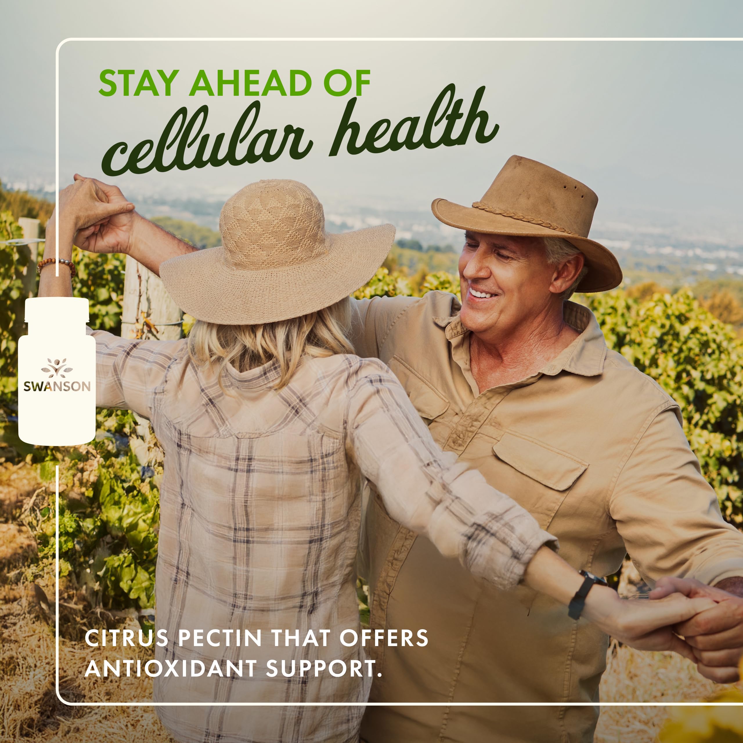 Close-up of Swanson PectiPure capsules for daily support